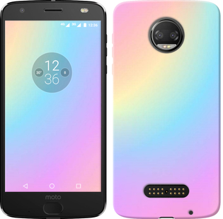 Чехол Радуга 2 для Motorola Moto Z3 Play