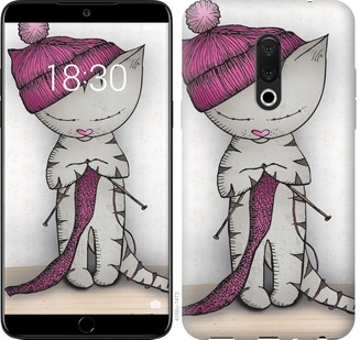 

Чохол Кішка рукодільниця на Meizu 16 Plus 670271