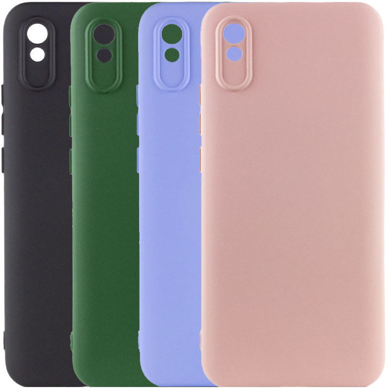 Чехол Silicone Cover Lakshmi Full Camera (AAA) для Xiaomi Redmi 9A