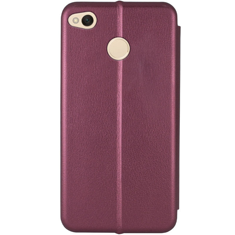 Фото Кожаный чехол-книжка Classy для Xiaomi Redmi 4X (Бордовый) на vchehle.ua