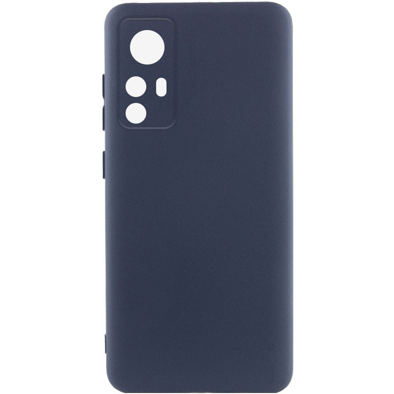 Чехол Silicone Cover Lakshmi Full Camera (A) для Xiaomi 12T / 12T Pro (Синий / Midnight Blue)