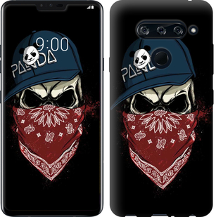 

Чохол Череп в кепці на LG V40 ThinQ 689077