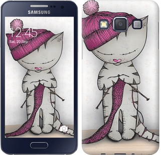 

Чехол Кошка рукодельница для Samsung Galaxy A3 A300H 584104