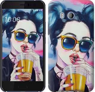 

Чехол Арт-девушка в очках для HTC U11 687754