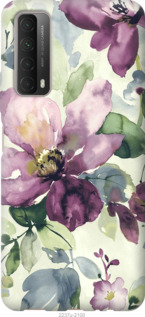 

Чехол Цветы акварелью для Huawei P Smart 2021 1143163