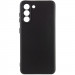 Чохол Silicone Cover Lakshmi Full Camera (A) на Samsung Galaxy S21 (Чорний / Black)