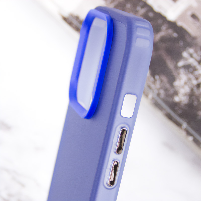 Купити TPU+PC чохол Magic glow with protective edge на Apple iPhone 13 Pro (6.1") (Blue) на vchehle.ua