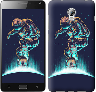 

Чехол Космонавт на скейтборде для Lenovo Vibe P1 591344