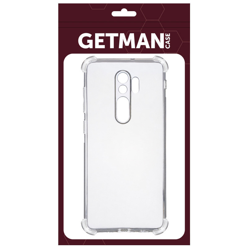 Купить TPU чехол GETMAN Ease logo усиленные углы Full Camera для Xiaomi Redmi 9 (Бесцветный (прозрачный)) на vchehle.ua