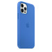 Фото Чехол Silicone Case Full Protective (AA) для Apple iPhone 14 Pro (6.1") (Синий / Capri Blue) на vchehle.ua