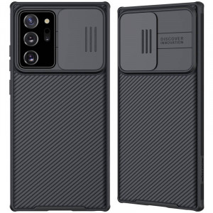 Карбонова накладка Nillkin Camshield (шторка на камеру) на Samsung Galaxy Note 20 Ultra