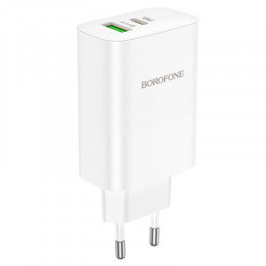 МЗП Borofone BN10 Sunlight PD65W (1Type-C/1USB)