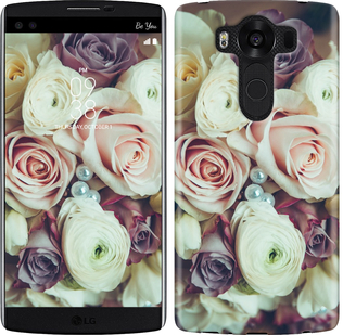

Чехол Букет роз для LG V10 H962 452349