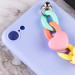 Чехол Chained Heart c подвесной цепочкой для Apple iPhone 6/6s (4.7") (Lilac Blue) в магазине vchehle.ua