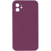 Чехол Silk Square Full Camera Protective (AA) NO LOGO для Apple iPhone 11 (6.1") (Бордовый / Maroon)