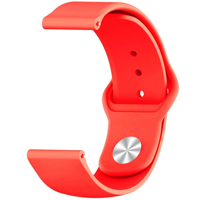 

Силіконовий ремінець Sport на Xiaomi Amazfit/Samsung 20 mm (Червоний / Red) 904469