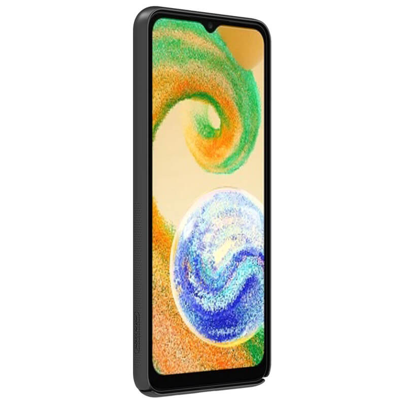 Карбоновая накладка Nillkin Camshield (шторка на камеру) для Samsung Galaxy A04s (Черный / Black) в магазине vchehle.ua