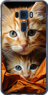 Чехол Котики 2 для Asus Zenfone 3 ZE520KL