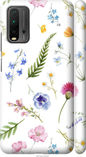 

Чехол Цветочный фон v2 для Xiaomi Redmi 9T 1440205