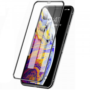 Защитное цветное стекло Mocoson 5D (full glue) для iPhone 12 Pro