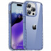 Чохол TPU+PC Multi-Color на Apple iPhone 15 Pro (6.1") (Blue)