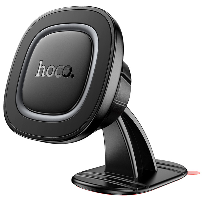 Автотримач Hoco H73 Crown magnetic (center console) (Black / Metal gray)