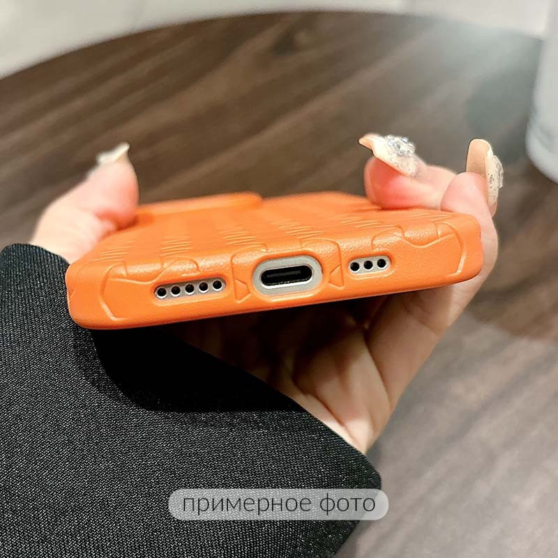 Чохол TPU Weaving на Apple iPhone 13 / 14 (6.1") (Orange) в магазині vchehle.ua