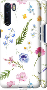 

Чехол Цветочный фон v2 для Oppo A91 1440460
