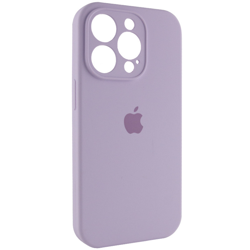 Фото Чохол Silicone Case Full Camera Protective (AA) на Apple iPhone 15 Pro Max (6.7") (Бузковий / Lilac) на vchehle.ua