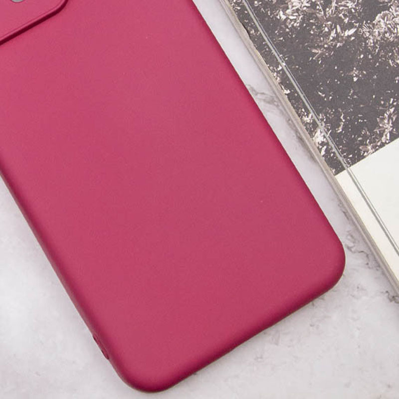 Фото Чехол Silicone Cover Lakshmi Full Camera (A) для Oppo A38 / A18 (Бордовый / Marsala) в магазине vchehle.ua