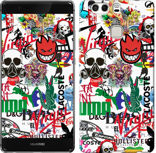 

Чохол Many different logos на Huawei P9 Plus 638127