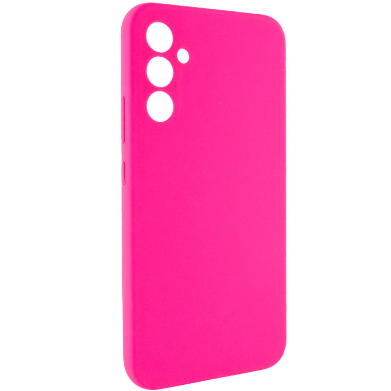 Фото Чехол Silicone Cover Lakshmi Full Camera (AAA) для Samsung Galaxy S25 (Розовый / Barbie pink) на vchehle.ua