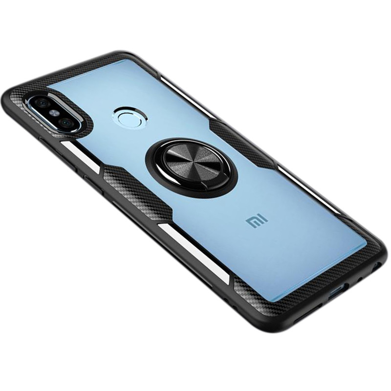 TPU+PC чехол Deen CrystalRing for Magnet (opp) для Xiaomi Redmi Note 5 Pro / Note 5 (AI Dual Camera)