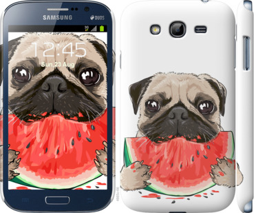 

Чохол Мопс і кавун на Samsung Galaxy Grand I9082 843472