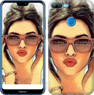 

Чохол Дiвчина_арт для Huawei Honor 9i 912635