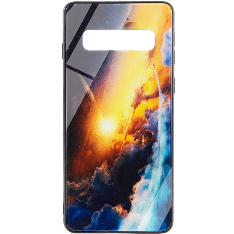 TPU+Glass чохол Diversity на Samsung Galaxy S10 (Above the clouds)