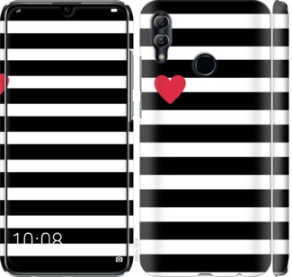 

Чохол Чорно-білі смуги на Huawei Honor 10 Lite 752083
