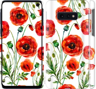 

Чохол Намальовані маки на Samsung Galaxy S10e 743746