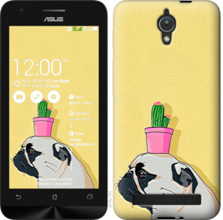 

Чохол Мопс з кактусом на Asus ZenFone C ZC451CG 795891