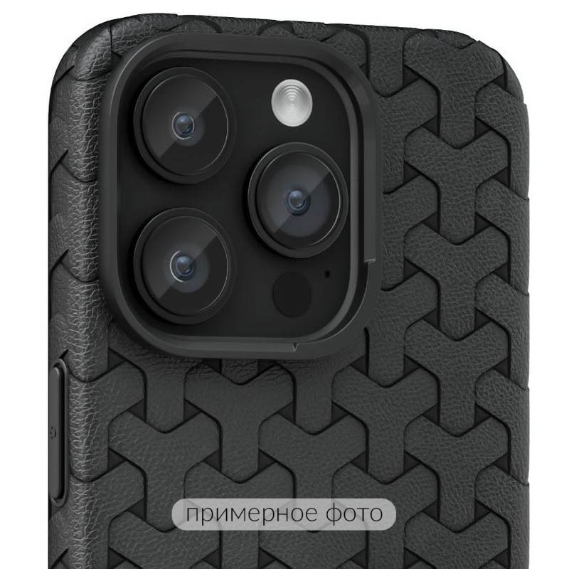 Фото Чехол TPU Weaving для Apple iPhone 13 / 14 (6.1") (Black) на vchehle.ua