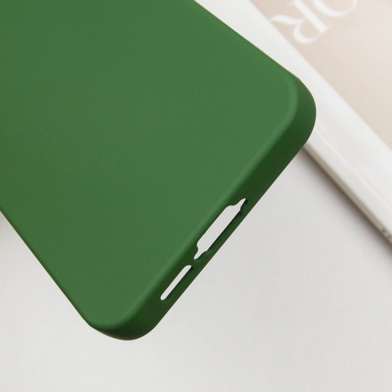 Заказать Чехол Silicone Cover Lakshmi Full Camera (AA) для Samsung Galaxy S23 FE (Зеленый / Dark green) на vchehle.ua