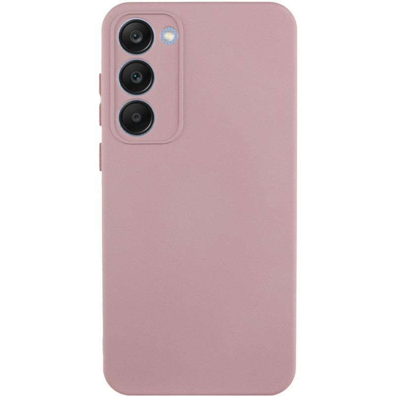 Чохол Silicone Cover Lakshmi Full Camera (A) на Samsung Galaxy S23 (Рожевий / Pink Sand)