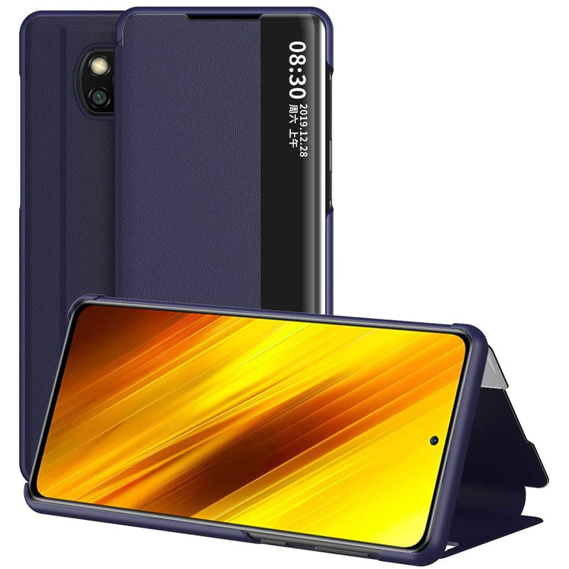 

Чехол-книжка Smart View Cover для Xiaomi Poco X3 Pro (Синий) 1117126