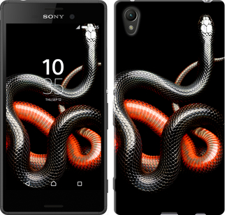 

Чохол Червоно-чорна змія для Sony Xperia Z3+ Dual 482148