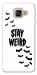 Чехол Stay Weird для Galaxy A5 (2017)