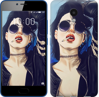 

Чехол Девушка на стиле для Meizu M5c 643855