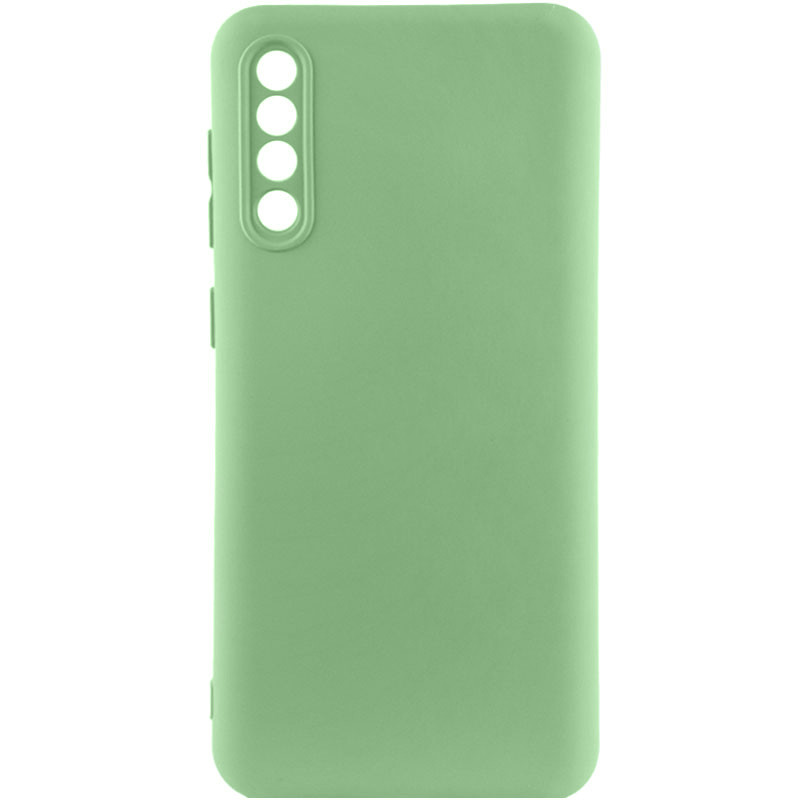 Чехол TPU GETMAN Liquid Silk Full Camera для Samsung Galaxy A50 (A505F) / A50s / A30s (Зеленый / Pistachio)