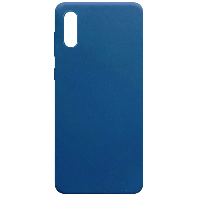 

Силіконовий чохол Candy на Samsung Galaxy A02 (Синій) 1114442