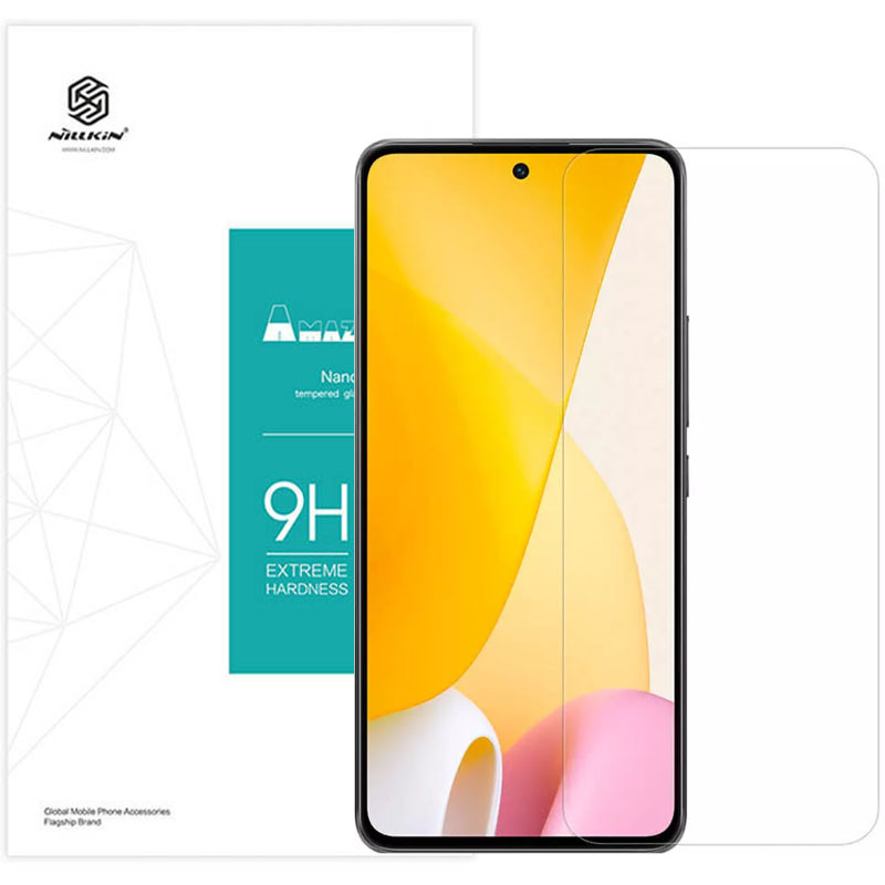 Захисне скло Nillkin (H) на Xiaomi Poco X5 5G / Redmi Note 12 4G/5G (Прозорий)