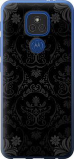 

Чохол Синій візерунок бароко на Motorola E7 Plus 1594516